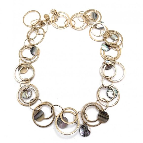 Ambiance Retired lia sophia necklace- GOLD - Picture 1 of 1